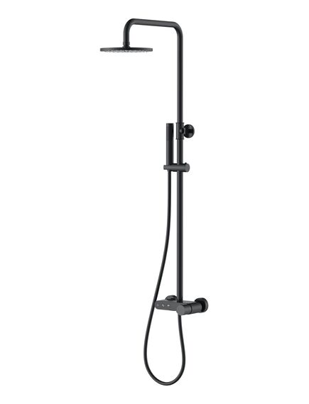Купить Стойка для душа STICK BLACK DIAMOND BLACK (128-bb) по цене 54578 руб., в Санкт-Петебруге в интернет магазине 100-Систем, а также дургие товары BOHEME из раздела Душевые стойки и Душевые стойки, системы, панели, гарнитуры