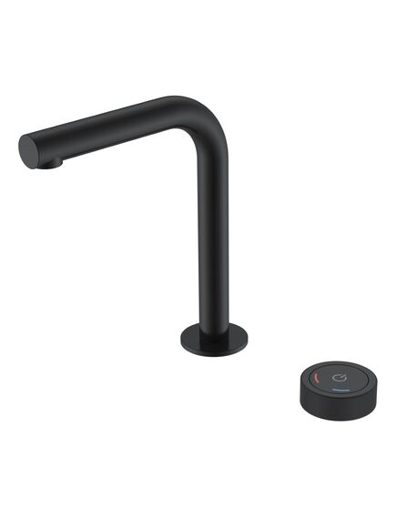 Купить Смеситель автоматический для раковины на 2 отв. TECH BLACK (158-b) по цене 24269 руб., в Санкт-Петебруге в интернет магазине 100-Систем, а также дургие товары BOHEME из раздела Встраиваемые настенные смесители для раковины и Смесители для раковины