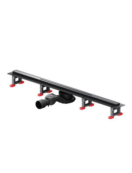 Купить W01SC-S11-080-05BM MasterFlow Трап для душа линейный универс затвор Slim line 80см цвет черн мат (w01sc-s11-080-05bm) по цене 19190 руб., в Санкт-Петебруге в интернет магазине 100-Систем, а также дургие товары AM.PM из раздела Лотки и Душевые лотки и душевые трапы