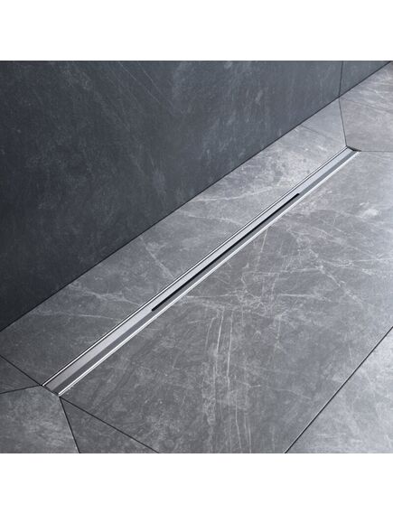 Купить W01SC-S11-080-05SB MasterFlow Трап для душа линейный универс затвор Slim line 80см цвет сталь мат (w01sc-s11-080-05sb) по цене 17490 руб., в Санкт-Петебруге в интернет магазине 100-Систем, а также дургие товары AM.PM из раздела Лотки и Душевые лотки и душевые трапы