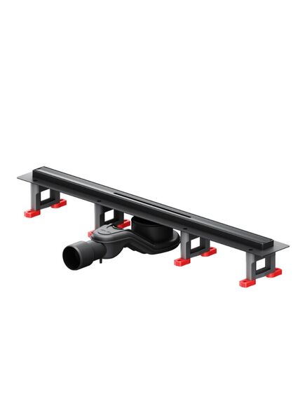 Купить W01SC-S11-060-05BM MasterFlow Трап для душа линейный универс затвор Slim line 60см цвет черн мат (w01sc-s11-060-05bm) по цене 17890 руб., в Санкт-Петебруге в интернет магазине 100-Систем, а также дургие товары AM.PM из раздела Лотки и Душевые лотки и душевые трапы