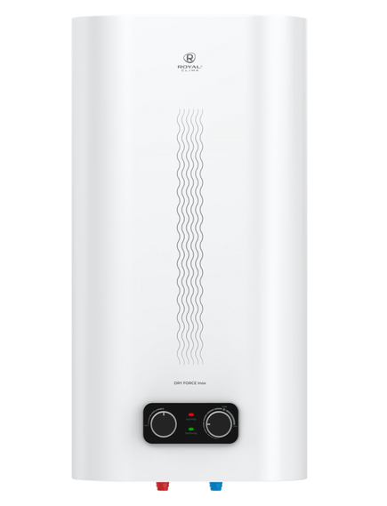 Купить Электрический водонагреватель серии DRY FORCE Inox RWH-DF30-FS (rwh-df30-fs) по цене 14990 руб., в Санкт-Петебруге в интернет магазине 100-Систем, а также дургие товары Royal Clima из раздела Электрические накопительные водонагреватели и Электрические водонагреватели
