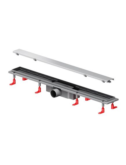 Купить W02SC-U11-080-04SB PrimeFlow Трап для душа линейный универс затвор Tile 80см цвет сталь мат (w02sc-u11-080-04sb) по цене 11190 руб., в Санкт-Петебруге в интернет магазине 100-Систем, а также дургие товары AM.PM из раздела Лотки и Душевые лотки и душевые трапы