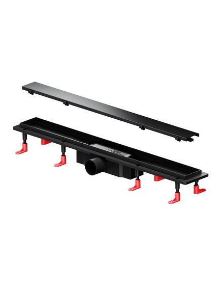 Купить W02SC-U11-070-04BM PrimeFlow Трап для душа линейный универс затвор Tile 70см цвет черн мат (w02sc-u11-070-04bm) по цене 12490 руб., в Санкт-Петебруге в интернет магазине 100-Систем, а также дургие товары AM.PM из раздела Лотки и Душевые лотки и душевые трапы