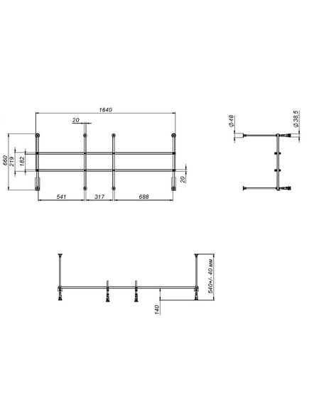 Купить W01A-170-070W-R Разборный каркас для ванны 170х70 см (w01a-170-070w-r) по цене 6590 руб., в Санкт-Петебруге в интернет магазине 100-Систем, а также дургие товары AM.PM из раздела Каркасы и Комплектующие для ванн