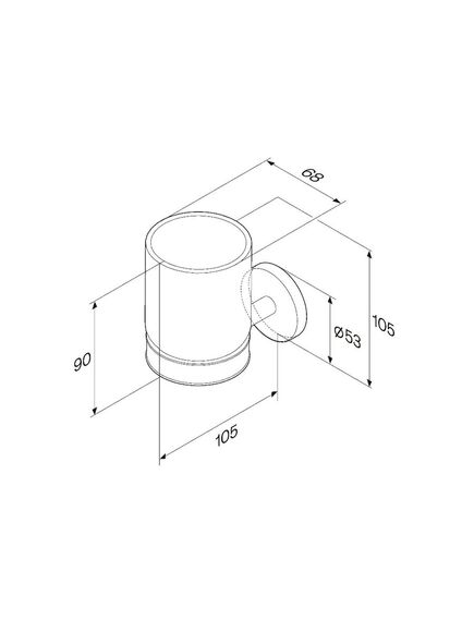 Купить A85A34300 X-Joy, Стеклянный стакан с настенным держателем (a85a34300) по цене 1990 руб., в Санкт-Петебруге в интернет магазине 100-Систем, а также дургие товары AM.PM из раздела Стаканы и подстаканники и Аксессуары для ванной комнаты