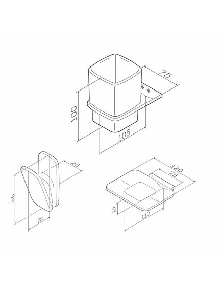 Купить AK50B1003B Inspire V2.0 набор аксессуаров для зоны красоты, черный (ak50b1003b) по цене 15390 руб., в Санкт-Петебруге в интернет магазине 100-Систем, а также дургие товары AM.PM из раздела Комбинированные стойки держатели и Аксессуары для ванной комнаты