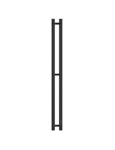 Купить SHQ-R2Q0-012008 STOUT полотенцесушитель электрический ROCK quadro 120*08 Черный матовый 2 опоры (shq-r2q0-012008) по цене 11600 руб., в Санкт-Петебруге в интернет магазине 100-Систем, а также дургие товары STOUT из раздела Электрические полотенцесушители и Полотенцесушители