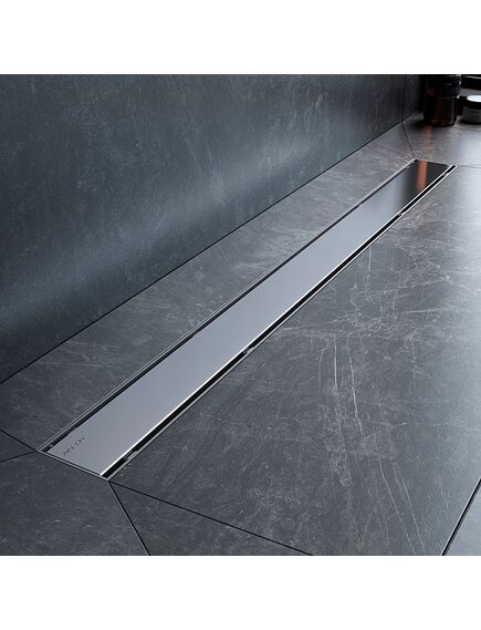 Купить W02SC-U11-090-04SB PrimeFlow Трап для душа линейный универс затвор Tile 90см цвет сталь мат (w02sc-u11-090-04sb) по цене 11890 руб., в Санкт-Петебруге в интернет магазине 100-Систем, а также дургие товары AM.PM из раздела Лотки и Душевые лотки и душевые трапы