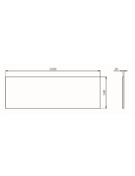 Купить W84A-160-070W-P Func панель фронтальная для ванны 160х70 (w84a-160-070w-p) по цене 6590 руб., в Санкт-Петебруге в интернет магазине 100-Систем, а также дургие товары AM.PM из раздела Панель фронтальная (передняя) и Комплектующие для ванн