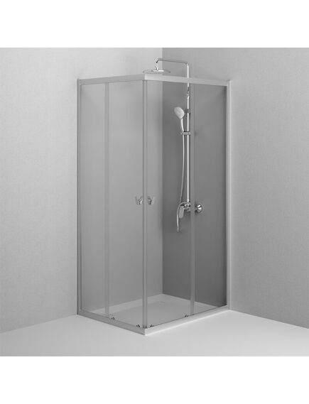 Купить W87G-403-10080-MT Sunny душ огражд прямоугольн, раздвижн двери 100x80 серебро,стекло прозрачн (w87g-403-10080-mt) по цене 28690 руб., в Санкт-Петебруге в интернет магазине 100-Систем, а также дургие товары AM.PM из раздела Душевые ограждения и Душевые кабины и ограждения