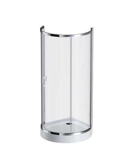 Купить W83UG-333-095CG Like Round 95 Душевое ограждение 95x95, стекло тонированное, проф хром глянц, без по (w83ug-333-095cg) по цене 26990 руб., в Санкт-Петебруге в интернет магазине 100-Систем, а также дургие товары AM.PM из раздела Душевые ограждения и Душевые кабины и ограждения