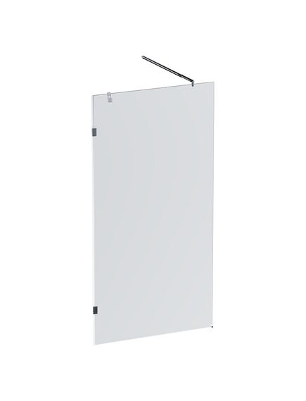 Купить W94UWI-100-F1-MTE X-Joy Душевая перегородка 100x195, стекло прозр. 8 мм + покрытие, фурнитура мат хр (w94uwi-100-f1-mte) по цене 18490 руб., в Санкт-Петебруге в интернет магазине 100-Систем, а также дургие товары AM.PM из раздела Душевые перегородки и Душевые двери, перегородки