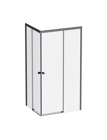 Купить W94G-403-100280-BТ1К X-joy душевое огражд прямоугольн.,раздвиж.двери 100x80 черный мат.,стекло прозр (w94g-403-100280-bт1к) по цене 29390 руб., в Санкт-Петебруге в интернет магазине 100-Систем, а также дургие товары AM.PM из раздела Душевые ограждения и Душевые кабины и ограждения