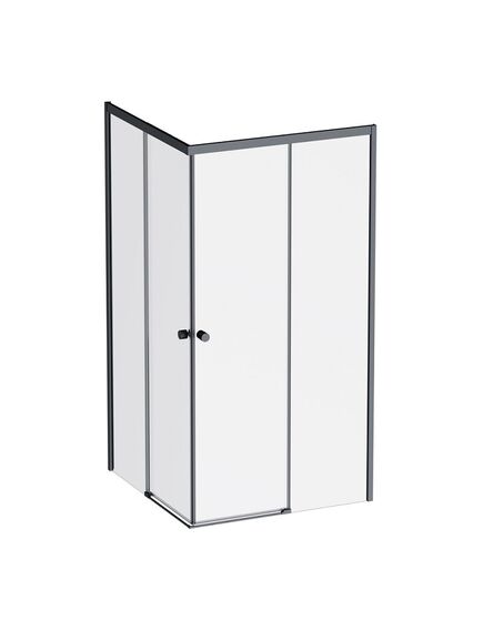 Купить W94G-403-100100-BТ1К X-joy душевое огражд квадратн.,раздвиж.двери 100x100 черный мат.,стекло прозр (w94g-403-100100-bт1к) по цене 31590 руб., в Санкт-Петебруге в интернет магазине 100-Систем, а также дургие товары AM.PM из раздела Душевые ограждения и Душевые кабины и ограждения