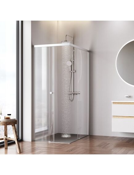 Купить W94G-403-120280-MТ1К X-joy душевое огражд прямоугольн.,раздвиж.двери 120x80 хром мат.,стекло прозр (w94g-403-120280-mт1к) по цене 40990 руб., в Санкт-Петебруге в интернет магазине 100-Систем, а также дургие товары AM.PM из раздела Душевые ограждения и Душевые кабины и ограждения