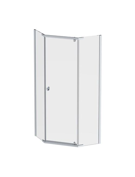 Купить W87G-405-9090-MT Sunny душ огражд 5-угольн, распашн дверь 90x90 серебро,стекло прозрачн (w87g-405-9090-mt) по цене 25890 руб., в Санкт-Петебруге в интернет магазине 100-Систем, а также дургие товары AM.PM из раздела Душевые ограждения и Душевые кабины и ограждения