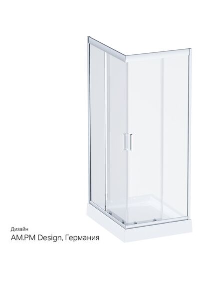 Купить W90G-404-120280-MT Gem Twin Slide 120x80. Душевое ограждение,120x80, профиль мат хром, стекло прозра (w90g-404-120280-mt) по цене 53990 руб., в Санкт-Петебруге в интернет магазине 100-Систем, а также дургие товары AM.PM из раздела Душевые ограждения и Душевые кабины и ограждения