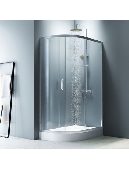 Купить W83G-302U120CT64 Like Solo Slide 120 Душ. ограждение Like 120x80, стекло прозрачное, проф мат.серый (w83g-302u120ct64) по цене 50990 руб., в Санкт-Петебруге в интернет магазине 100-Систем, а также дургие товары AM.PM из раздела Душевые ограждения и Душевые кабины и ограждения