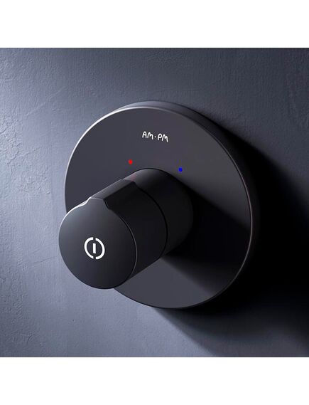 Купить F85A65722 X-Joy TouchReel смеситель д/душа, монтируемый в стену, чёрный, шт. (f85a65722) по цене 12890 руб., в Санкт-Петебруге в интернет магазине 100-Систем, а также дургие товары AM.PM из раздела Смесители для встраиваемых систем и Комплектующие для встраиваемых систем