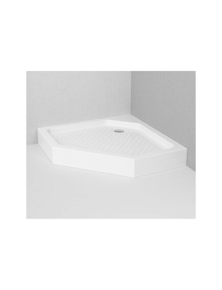 Купить DX35WT-405-090MT Поддон 5-corner 90х90, с сифоном (dx35wt-405-090mt) по цене 20290 руб., в Санкт-Петебруге в интернет магазине 100-Систем, а также дургие товары DAMIXA из раздела Нестандартные и Душевые поддоны