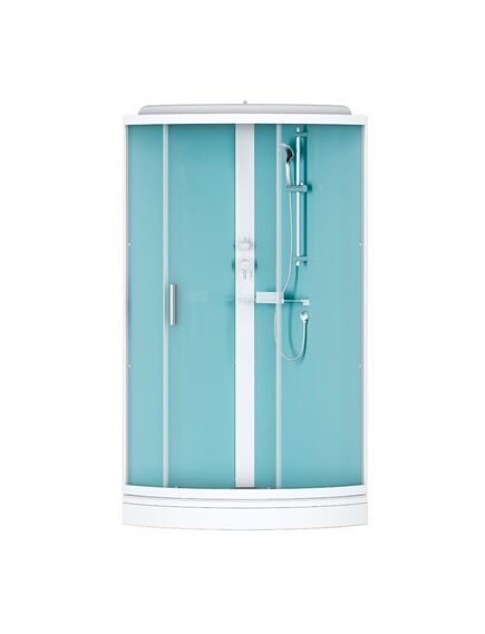 Купить W88C-401-090WT X-Joy кабина душевая  90x90, 1/4 круга,  профиль белый, стекло прозрачное (w88c-401-090wt) по цене 74490 руб., в Санкт-Петебруге в интернет магазине 100-Систем, а также дургие товары AM.PM из раздела Душевые кабины и Душевые кабины и ограждения