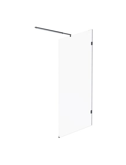 Купить W94WI-100-F1-BTE Душевая перегородка X-Joy 100x195, стекло прозр. 6 мм + покрытие, фурнитура черный (w94wi-100-f1-bte) по цене 14990 руб., в Санкт-Петебруге в интернет магазине 100-Систем, а также дургие товары AM.PM из раздела Душевые перегородки и Душевые двери, перегородки