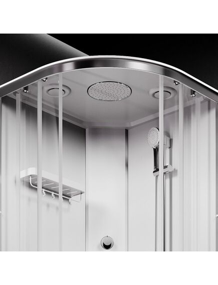 Купить W94C-401-100MT X-Joy кабина душевая  100x100, 1/4 круга,  профиль мат.хром, стекло прозрачное (w94c-401-100mt) по цене 67490 руб., в Санкт-Петебруге в интернет магазине 100-Систем, а также дургие товары AM.PM из раздела Душевые кабины и Душевые кабины и ограждения