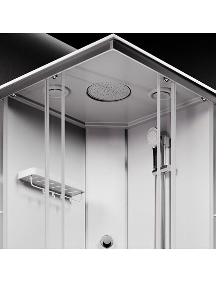 Купить W94C-403-090MT X-Joy Square кабина душевая  90x90,  профиль мат.хром, стекло прозрачное (w94c-403-090mt) по цене 55990 руб., в Санкт-Петебруге в интернет магазине 100-Систем, а также дургие товары AM.PM из раздела Душевые кабины и Душевые кабины и ограждения