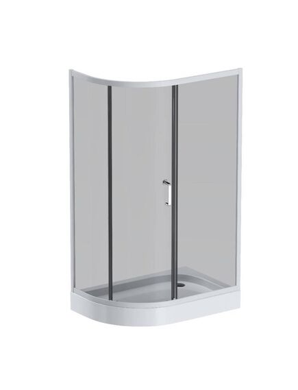 Купить W83G-302U120CG64 Like Solo Slide 120 Душ. ограждение Like 120x80, стекло тонированное, проф мат.серы (w83g-302u120cg64) по цене 26990 руб., в Санкт-Петебруге в интернет магазине 100-Систем, а также дургие товары AM.PM из раздела Душевые ограждения и Душевые кабины и ограждения