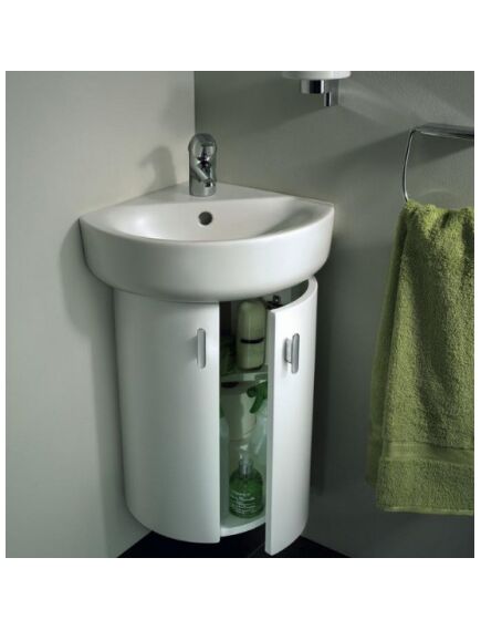 Купить Угловой умывальник Ideal Standard CONNECT SPACE E793101 (e793101) по цене 20665.84 руб., в Санкт-Петебруге в интернет магазине 100-Систем, а также дургие товары IDEAL STANDARD из раздела Угловые раковины и Раковины и пьедесталы