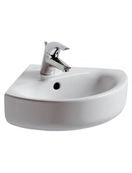 Купить Угловой умывальник Ideal Standard CONNECT SPACE E793101 (e793101) по цене 20665.84 руб., в Санкт-Петебруге в интернет магазине 100-Систем, а также дургие товары IDEAL STANDARD из раздела Угловые раковины и Раковины и пьедесталы