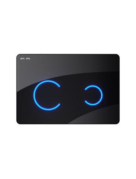 Купить I0450B38 Touchless Pro, клавиша для инсталляции сенсорная бесконтактная, стекло, черный (i0450b38) по цене 22990 руб., в Санкт-Петебруге в интернет магазине 100-Систем, а также дургие товары AM.PM из раздела Клавиши смыва и Инсталляции