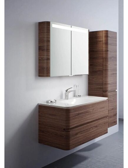 Купить M30CHR0406NF Sensation, Шкаф-колонна, подвесной, правый, 40 см, двери, орех, текстурированная, шт (m30chr0406nf) по цене 410690 руб., в Санкт-Петебруге в интернет магазине 100-Систем, а также дургие товары AM.PM из раздела Пеналы и Пеналы, комоды, шкафы