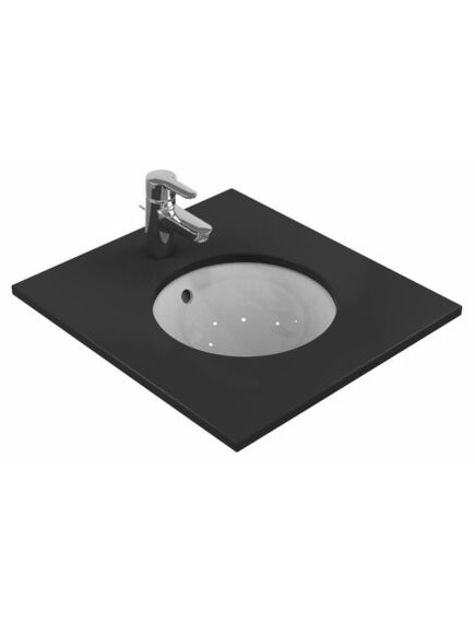 Купить Умывальник Ideal Standard CONNECT E505201 круглый встраиваемый под столешницу (e505201) по цене 20957.7 руб., в Санкт-Петебруге в интернет магазине 100-Систем, а также дургие товары IDEAL STANDARD из раздела Встраиваемые раковины и Раковины и пьедесталы