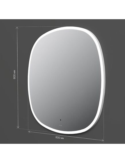 Купить M8FMOX0801WGS Зеркало универсальное с контурной LED-подсветкой, ИК- сенсором, квадрат, 80 см (m8fmox0801wgs) по цене 11390 руб., в Санкт-Петебруге в интернет магазине 100-Систем, а также дургие товары AM.PM из раздела Зеркала и Мебель для ванной комнаты