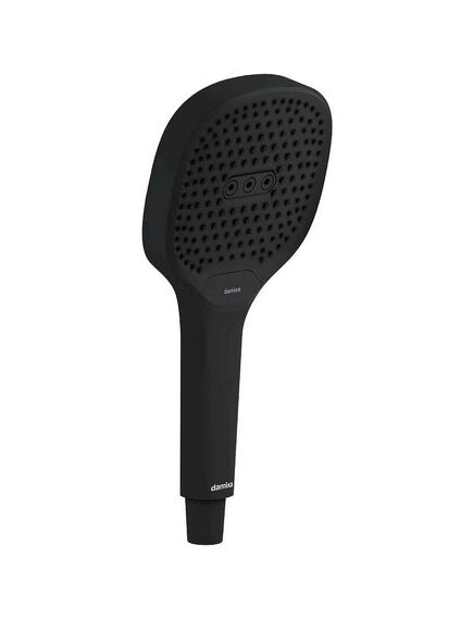 Купить 940020300 Merkur ручной душ, квадрат 3 функции, черный (940020300) по цене 3990 руб., в Санкт-Петебруге в интернет магазине 100-Систем, а также дургие товары DAMIXA из раздела Лейки и Комплектующие для душа