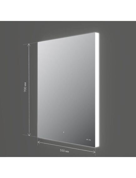 Купить M85MOX10551S X-Joy Зеркало с интерьерной Led подсветкой, ИК-сенсорром, 55 см (m85mox10551s) по цене 9290 руб., в Санкт-Петебруге в интернет магазине 100-Систем, а также дургие товары AM.PM из раздела Зеркала и Мебель для ванной комнаты
