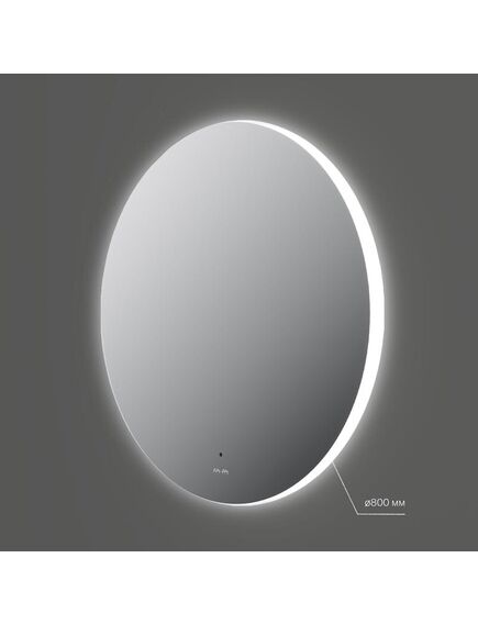Купить M85MOX40801S X-Joy Зеркало круг с интерьерной Led подсветкой, ИК-сенсорром, 80 см (m85mox40801s) по цене 12890 руб., в Санкт-Петебруге в интернет магазине 100-Систем, а также дургие товары AM.PM из раздела Зеркала и Мебель для ванной комнаты