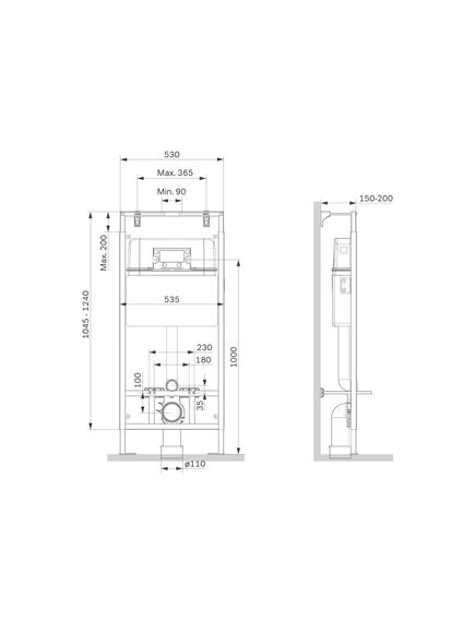 Купить I012710 MasterFit инсталляция для подвесного унитаза (i012710) по цене 19990 руб., в Санкт-Петебруге в интернет магазине 100-Систем, а также дургие товары AM.PM из раздела Инсталляции для унитазов и Инсталляции