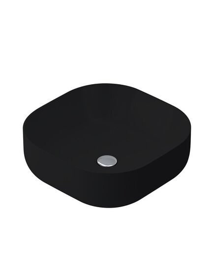 Купить M8FWCC30430BM Func Раковина накладная, квадрат, 43 см, цвет черный матовый (m8fwcc30430bm) по цене 13390 руб., в Санкт-Петебруге в интернет магазине 100-Систем, а также дургие товары AM.PM из раздела Накладные раковины и Раковины и пьедесталы