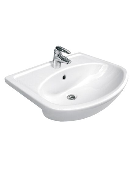 Купить Раковина ERICA 60  (s-um-eri60/1-w) по цене 3790 руб., в Санкт-Петебруге в интернет магазине 100-Систем, а также дургие товары CERSANIT из раздела Встраиваемые раковины и Раковины и пьедесталы