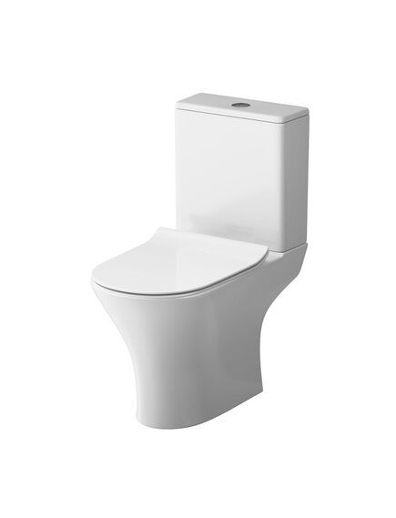 Купить C748600SC Sense унитазкомпакт FlashClean с сид м/лифт (c748600sc) по цене 20490 руб., в Санкт-Петебруге в интернет магазине 100-Систем, а также дургие товары AM.PM из раздела Горизонтальный выпуск и Унитазы-компакт с бачком