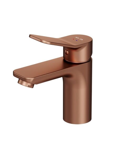 Купить F85A02144 X-Joy, смеситель для умывальника излив 100 мм, роз. золото (f85a02144) по цене 8990 руб., в Санкт-Петебруге в интернет магазине 100-Систем, а также дургие товары AM.PM из раздела Рычажные смесители и Смесители для раковины