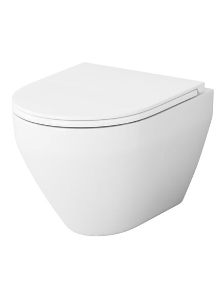 Купить C701700SC Spirit V2.0 подвесной унитаз FlashClean с сиденьем микролифт (c701700sc) по цене 22990 руб., в Санкт-Петебруге в интернет магазине 100-Систем, а также дургие товары AM.PM из раздела Унитазы подвесные и Унитазы