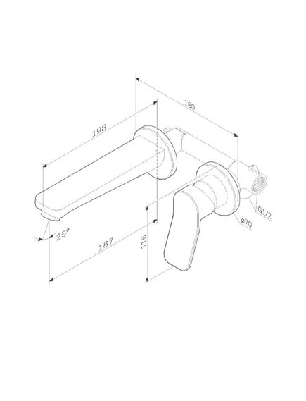 Купить F85A72600 X-Joy, смеситель д/умывальника, монтируемый в стену, хром, шт. (f85a72600) по цене 15390 руб., в Санкт-Петебруге в интернет магазине 100-Систем, а также дургие товары AM.PM из раздела Встраиваемые настенные смесители для раковины и Смесители для раковины
