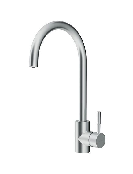 Купить 400721400 Merkur, смеситель для кухни с каналом для питьевой воды, никель (400721400) по цене 7990 руб., в Санкт-Петебруге в интернет магазине 100-Систем, а также дургие товары DAMIXA из раздела Смесители с подключением фильтра и Смесители для кухни