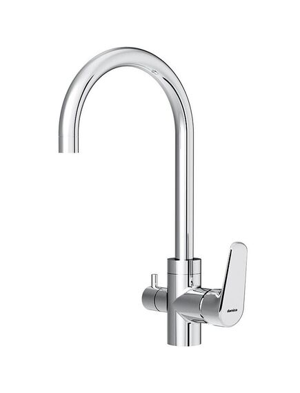Купить 400730000 Merkur, смеситель для кухни с каналом для питьевой воды, хром (400730000) по цене 15690 руб., в Санкт-Петебруге в интернет магазине 100-Систем, а также дургие товары DAMIXA из раздела Смесители с подключением фильтра и Смесители для кухни