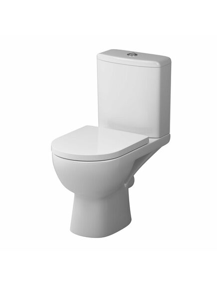 Купить C85C8600SC Sunny унитаз-компакт FlashClean с сид м/лифт (c85c8600sc) по цене 29990 руб., в Санкт-Петебруге в интернет магазине 100-Систем, а также дургие товары AM.PM из раздела Горизонтальный выпуск и Унитазы-компакт с бачком