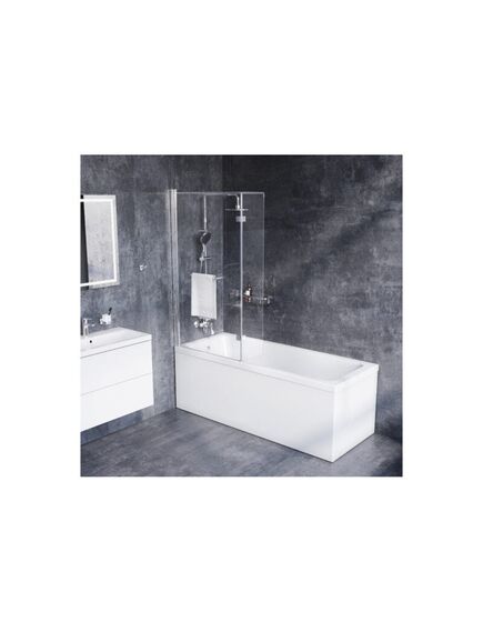 Купить DX35WBS-D7W1-150MT Душ.шторка на борт ванны 150х80,профиль анод,стекло прозрачное,полотенцедержатель (dx35wbs-d7w1-150mt) по цене 9690 руб., в Санкт-Петебруге в интернет магазине 100-Систем, а также дургие товары DAMIXA из раздела Стеклянные шторки для ванн и Сантехника